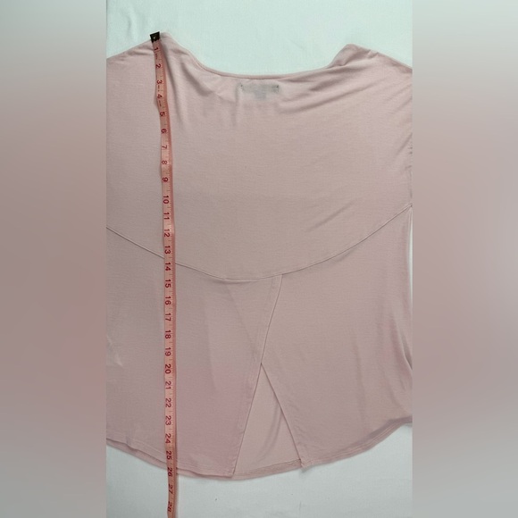 NWT Donna Karan Sleepwear Pink Split Back Top Size Small - Picture 8 of 8